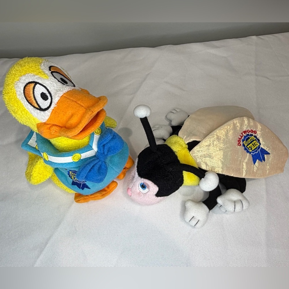 Dollywood Country Fair Duck and BumbleBee Plush